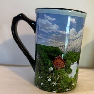 Stone Mountain Accessories Scenic Nature Mug - Black, Blue, Green